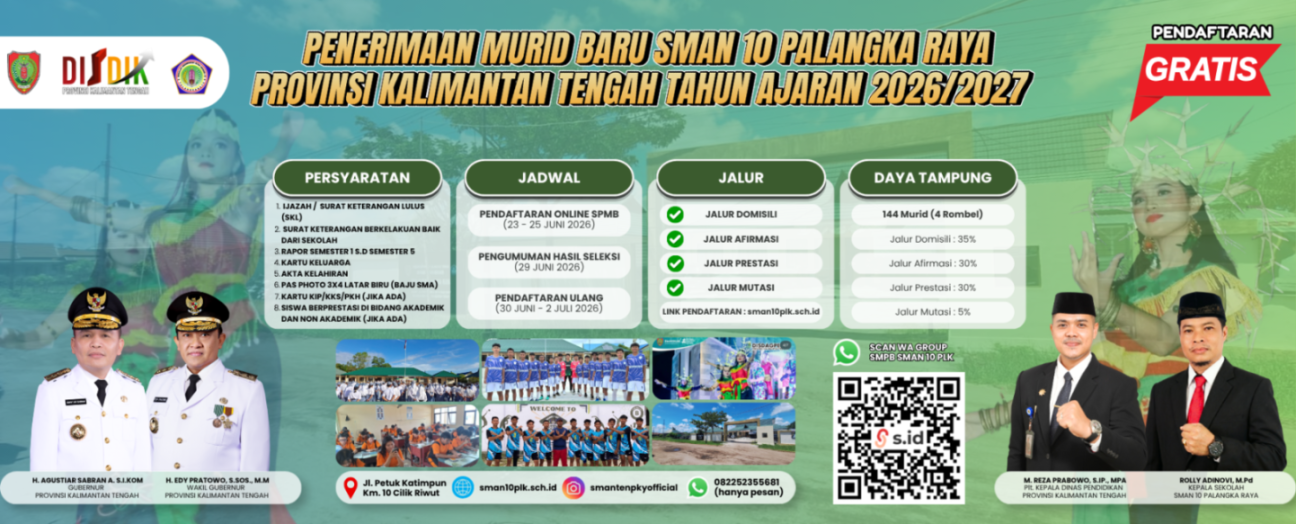Banner Informasi Sekolah